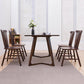Contemporary Solid Wood Armless Chair Windsor Side Chair for Dining Room