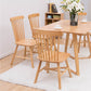 Contemporary Solid Wood Armless Chair Windsor Side Chair for Dining Room
