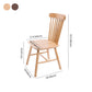 Contemporary Solid Wood Armless Chair Windsor Side Chair for Dining Room