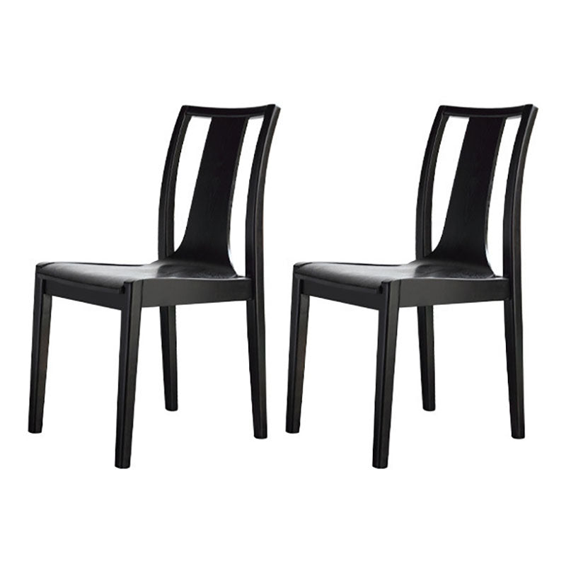 Silla lateral de la habitación del interior del interior de la madera del interior