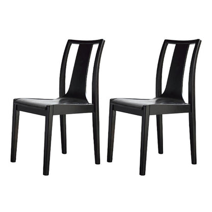 Silla lateral de la habitación del interior del interior de la madera del interior