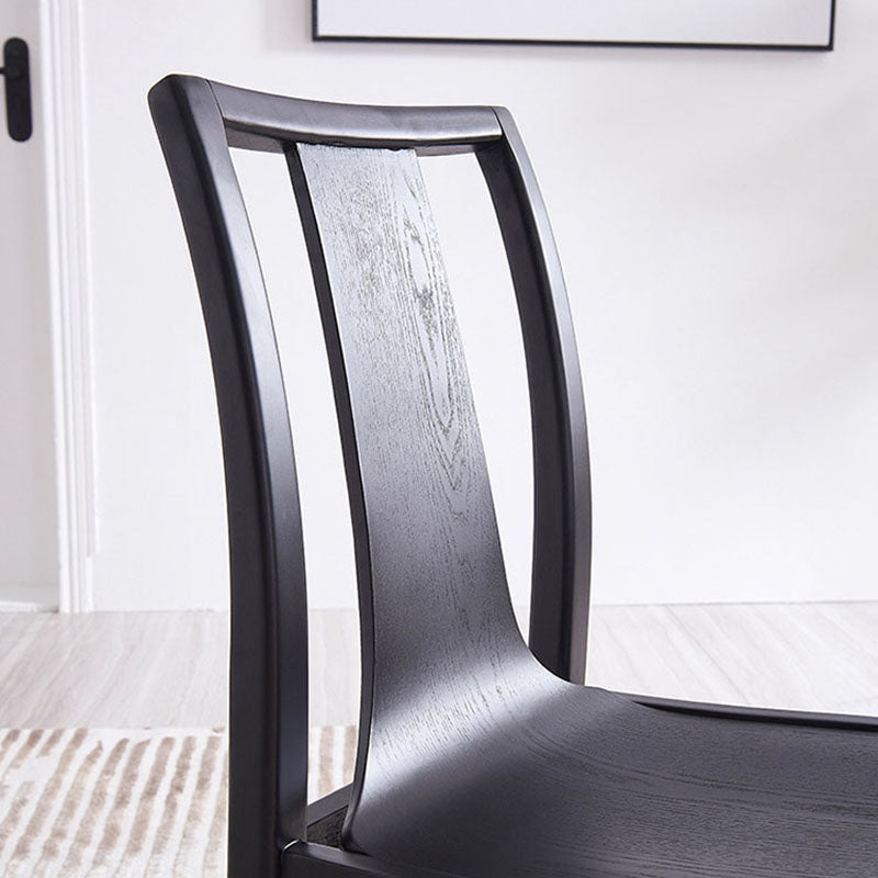 Silla lateral de la habitación del interior del interior de la madera del interior