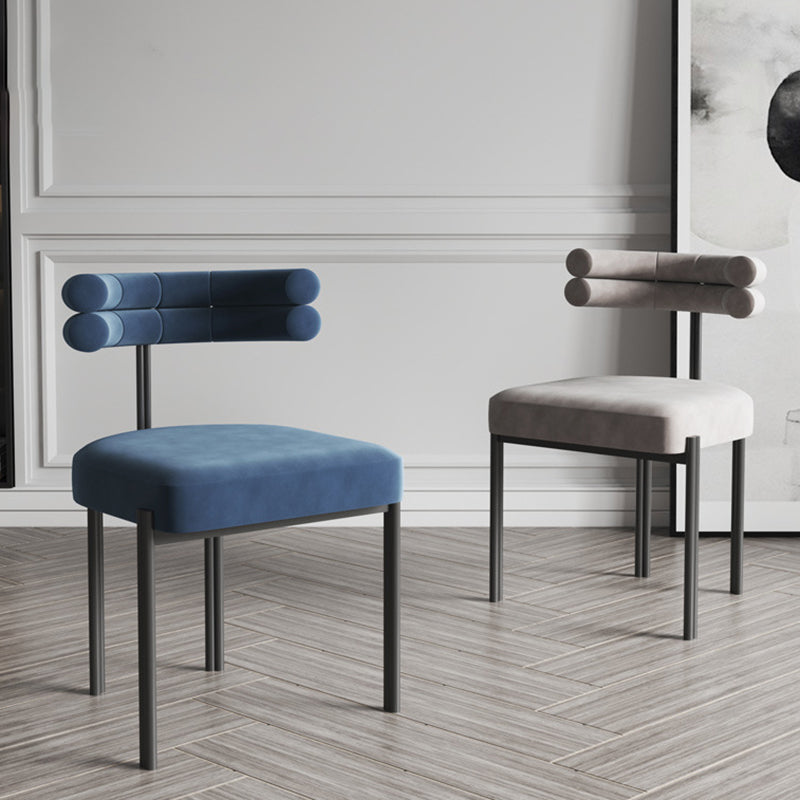 Contemporary Metal Indoor-Outdoor Room Chair Open Back Side Chair Clearhalo 'Dining Chairs' 'Dining Tables & Seating' 'dining_chair' 'furn' 'furn_dining_chair' 'Furniture' 'Kitchen & Dining Furniture' 5620480