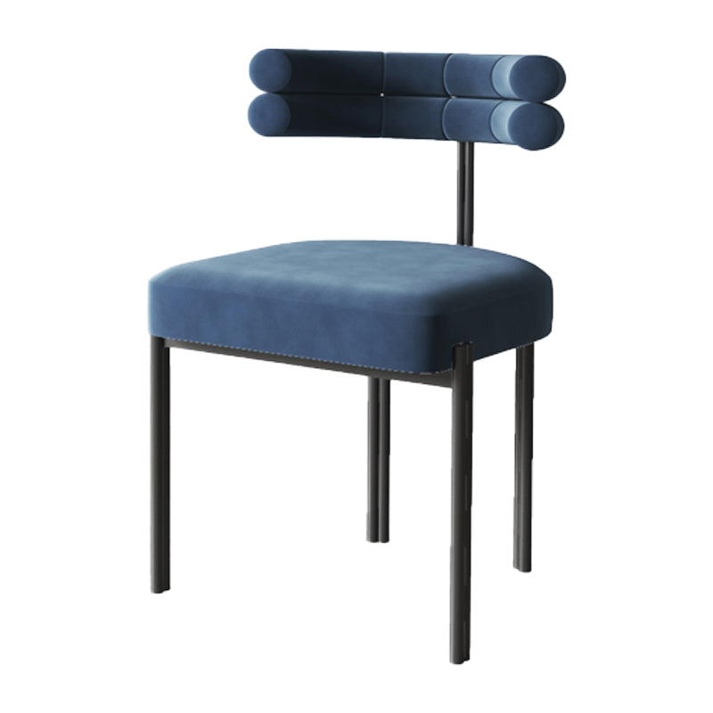 Contemporary Metal Indoor-Outdoor Room Chair Open Back Side Chair Clearhalo 'Dining Chairs' 'Dining Tables & Seating' 'dining_chair' 'furn' 'furn_dining_chair' 'Furniture' 'Kitchen & Dining Furniture' 5620486