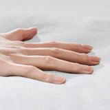 Glam Metal Dining Room Chair Armless Upholstered Dining Chairs for Restaurant Use Clearhalo 'Dining Chairs' 'Dining Tables & Seating' 'dining_chair' 'furn' 'furn_dining_chair' 'Furniture' 'Kitchen & Dining Furniture' 5620580