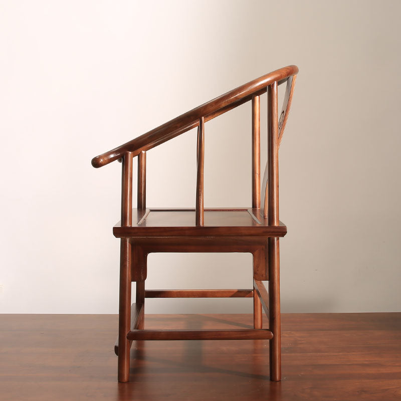 Traditional Style Kitchen Wooden Dining Chairs Dining Arm Side Chairs