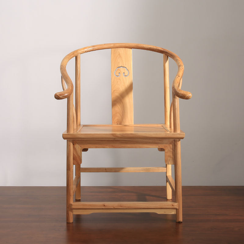 Traditional Style Kitchen Wooden Dining Chairs Dining Arm Side Chairs