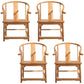 Traditional Style Kitchen Wooden Dining Chairs Dining Arm Side Chairs