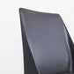 Contemporary Design Armless Side Chairs Leather Solid Back Dining Side Chair