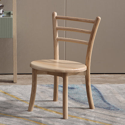 Contemporary Style Wooden Dining Chair Kitchen Dining Armless Side Chairs