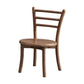 Contemporary Style Wooden Dining Chair Kitchen Dining Armless Side Chairs