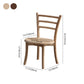 Contemporary Style Wooden Dining Chair Kitchen Dining Armless Side Chairs