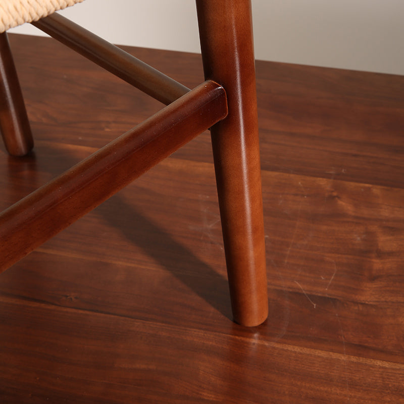 Sedie da pranzo in legno in stile contemporaneo cucina da pranzo laterale senza braccio