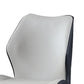 Contemporary Restaurant Wingback Side Chair Leather Dining Chair