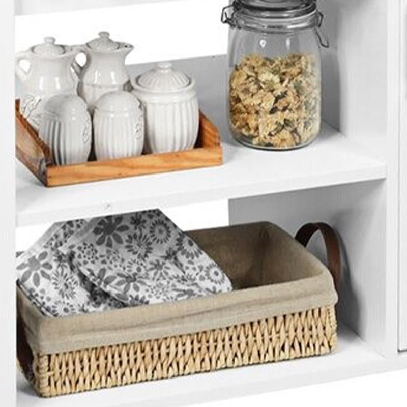 Modern Rolling Kitchen Cart Wood Rectangular Kitchen Island Cart with Towel Rack Clearhalo 'furn' 'furn_kitchen_islands_carts' 'Furniture' 'Kitchen & Dining Furniture' 'Kitchen Islands & Carts' 'kitchen_islands_carts' 5620909