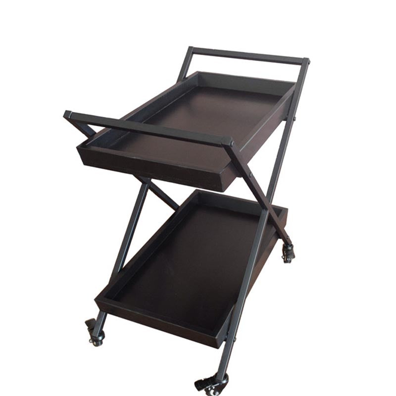 27.56 "H ROLLING TABLE DE PREP moderne Table de préparation rectangulaire en bois pour usage domestique