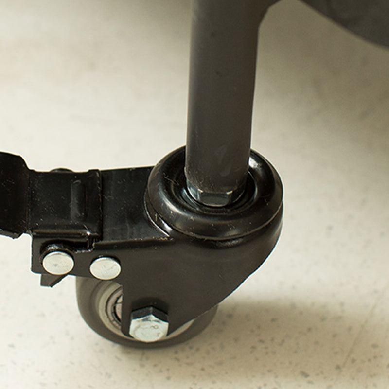 Moderno carrello da cucina da cucina da 35,43 "h in metallo rettangolare carrello da cucina rettangolare