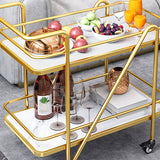 29.92"H Stationary Modern Prep Table Metal Rectangular Prep Table for Home Use