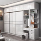 Engineered houten witte garderobe kast moderne garderobe kast