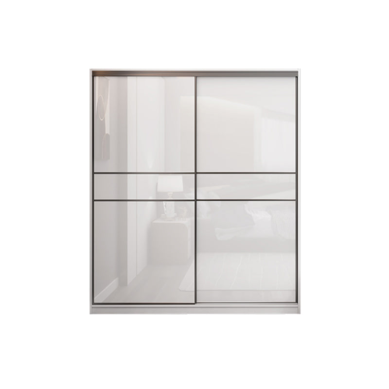 Engineered houten witte garderobe kast moderne garderobe kast