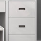 Engineered houten witte garderobe kast moderne garderobe kast