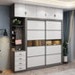 Contemporary Wardrobe Closet Engineered Wood Wardrobe Cabinet