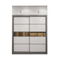 Contemporary Wardrobe Closet Engineered Wood Wardrobe Cabinet