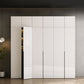 Engineered Wood Wardrobe Closet Contemporary Hinged Wardrobe Armoire Clearhalo 'Armoires & Wardrobes' 'armoires_wardrobes' 'Bedroom Furniture' 'furn' 'furn_armoires_wardrobes' 'Furniture' 5621201