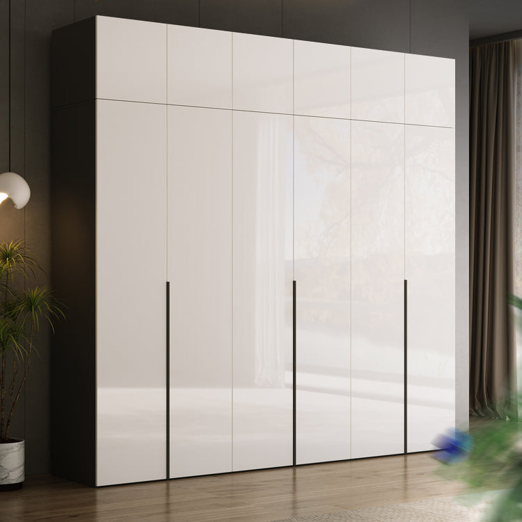 Engineered Wood Wardrobe Closet Contemporary Hinged Wardrobe Armoire Clearhalo 'Armoires & Wardrobes' 'armoires_wardrobes' 'Bedroom Furniture' 'furn' 'furn_armoires_wardrobes' 'Furniture' 5621206