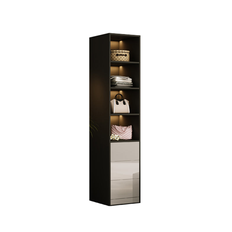 Engineered Wood Wardrobe Closet Contemporary Hinged Wardrobe Armoire None Sideboard Clearhalo 'Armoires & Wardrobes' 'armoires_wardrobes' 'Bedroom Furniture' 'furn' 'furn_armoires_wardrobes' 'Furniture' 5621211