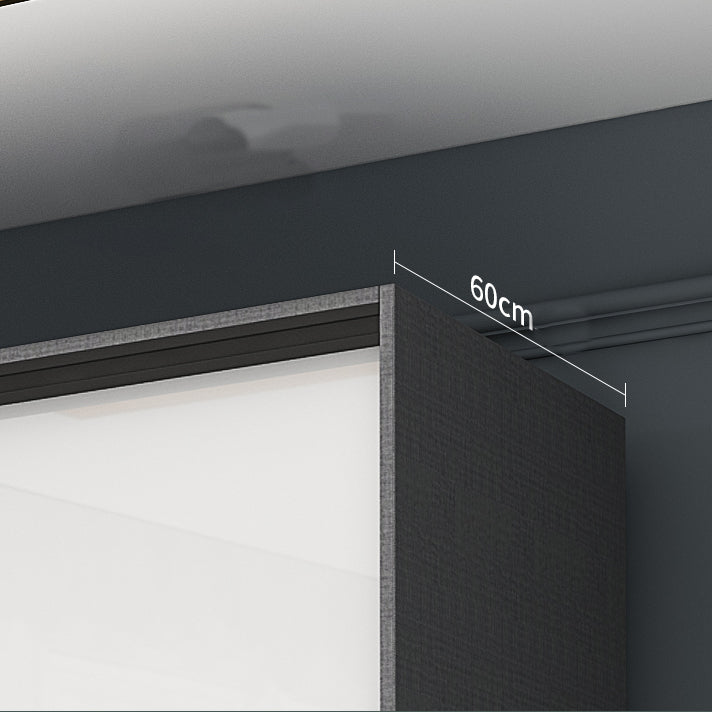 Sliding Engineered Wood Wardrobe Closet Modern Wardrobe Armoire Clearhalo 'Armoires & Wardrobes' 'armoires_wardrobes' 'Bedroom Furniture' 'furn' 'furn_armoires_wardrobes' 'Furniture' 5621242