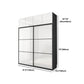 Sliding Engineered Wood Wardrobe Closet Modern Wardrobe Armoire Clearhalo 'Armoires & Wardrobes' 'armoires_wardrobes' 'Bedroom Furniture' 'furn' 'furn_armoires_wardrobes' 'Furniture' 5621251