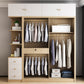 Engineered houten garderobe armoire eigentijdse garderobe kast