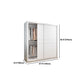 Hedendaagse stijl Garderobe Armoire wit ontworpen houten garderobe met lade
