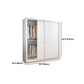 Hedendaagse stijl Garderobe Armoire wit ontworpen houten garderobe met lade