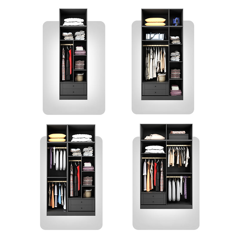 Modern Manufactured Wood Storage Cabinet High Gloss White Cabinet Clearhalo 'Armoires & Wardrobes' 'armoires_wardrobes' 'Bedroom Furniture' 'furn' 'furn_armoires_wardrobes' 'Furniture' 5621345