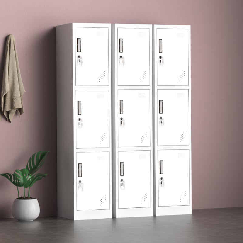 Armario de metal de vestuario contemporáneo armario de metal armario para casa