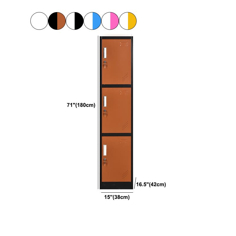 Armario de metal de vestuario contemporáneo armario de metal armario para casa