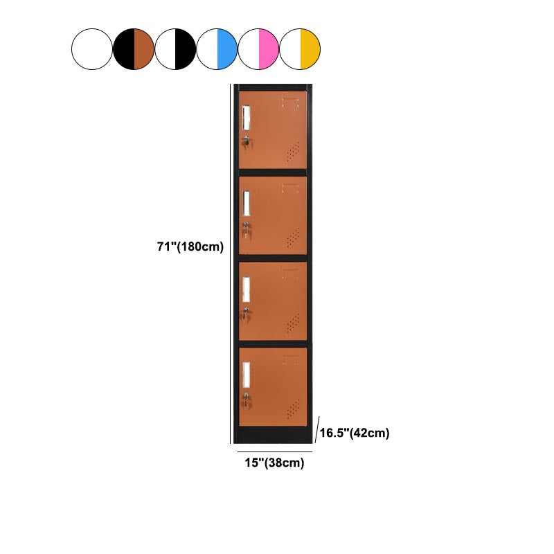 Armario de metal de vestuario contemporáneo armario de metal armario para casa