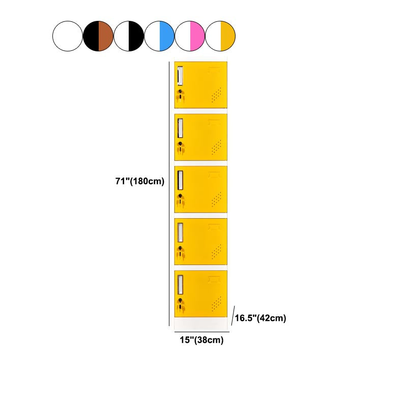 Armario de metal de vestuario contemporáneo armario de metal armario para casa