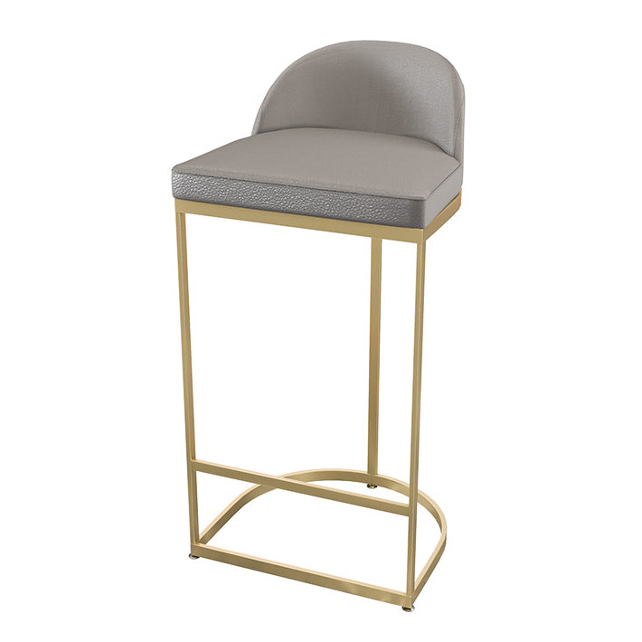 Modern 1/5 Pieces Bar Table Set Stone Counter Table with High Stools for Kitchen Grey 30"H Stool (Single) Clearhalo 'Bar Furniture' 'furn' 'furn_home_bar_bar_sets' 'Furniture' 'Home Bars & Bar Sets' 'home_bar_bar_sets' 'Kitchen & Dining Furniture' 5621724