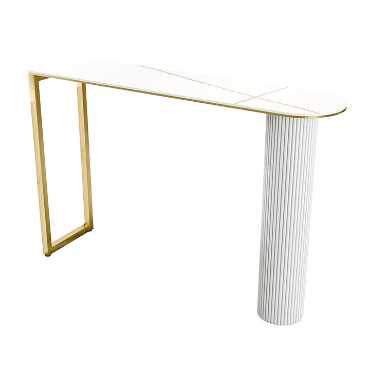 Modern 1/5 Pieces Bar Table Set Stone Counter Table with High Stools for Kitchen Clearhalo 'Bar Furniture' 'furn' 'furn_home_bar_bar_sets' 'Furniture' 'Home Bars & Bar Sets' 'home_bar_bar_sets' 'Kitchen & Dining Furniture' 5621727