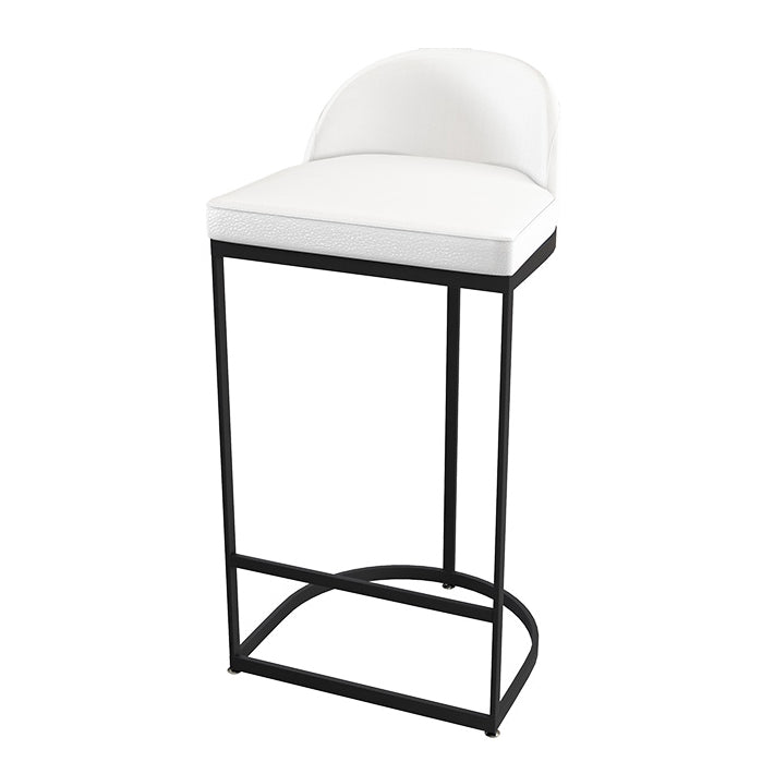 Modern 1/5 Pieces Bar Table Set Stone Counter Table with High Stools for Kitchen Beige 30"H Stool (Single) Clearhalo 'Bar Furniture' 'furn' 'furn_home_bar_bar_sets' 'Furniture' 'Home Bars & Bar Sets' 'home_bar_bar_sets' 'Kitchen & Dining Furniture' 5621728