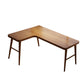 Mid-Century Modern Office Desk Wood Wear-Resistant Brown L-Shape Corner Desk Clearhalo 'furn' 'furn_office_desk' 'Furniture' 'Office Desks' 'Office Furniture' 'office_desk' 5621792