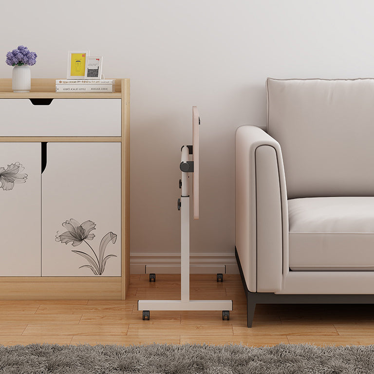 Hight Adjustable Standing Desk Converter Folding Desk with Steel Table Leg Clearhalo 'furn' 'furn_office_desk' 'Furniture' 'Office Desks' 'Office Furniture' 'office_desk' 5621903