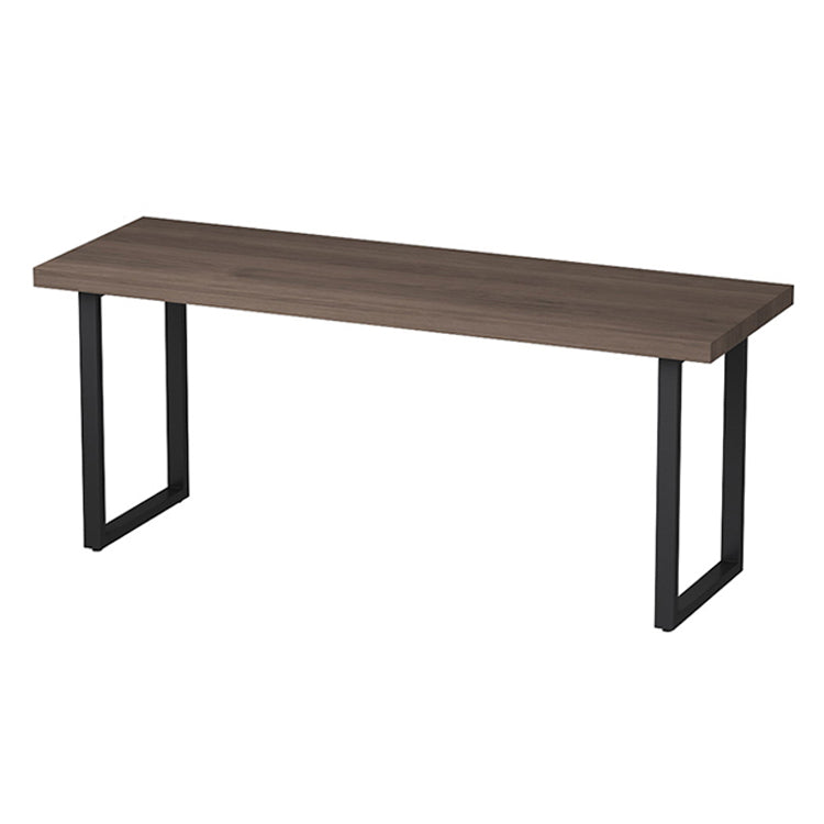 Scrivania per ufficio in stile industriale scrivania in legno massello con base di slitta per casa