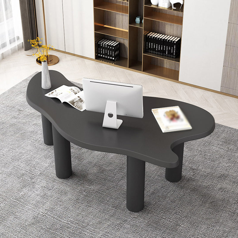 Tavolo da incontro in legno solido Home Office Modulo gratuito Desk di scrittura industriale