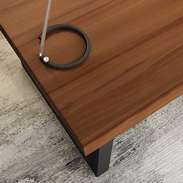 Industrial Style Office Desk Home Rectangle Wooden Writing Desk Clearhalo 'furn' 'furn_office_desk' 'Furniture' 'Office Desks' 'Office Furniture' 'office_desk' 5622005