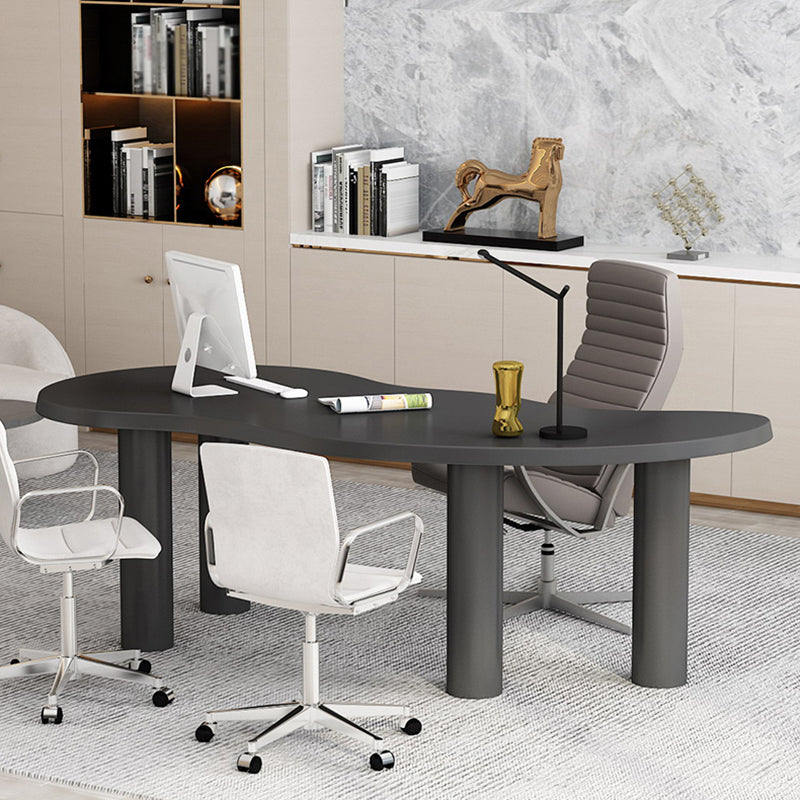 Tavolo da lavoro in legno massiccio Home Office Office Free Industrial Writing Desk