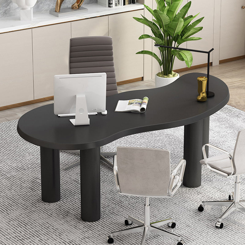 Tavolo da lavoro in legno massiccio Home Office Office Free Industrial Writing Desk